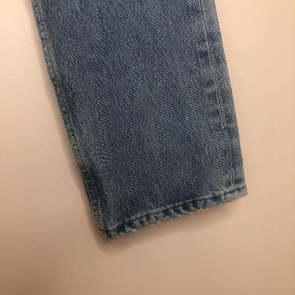 AGOLDE Riley High Rise Straight Leg Crop Jeans Endeavor Size 24 - Picture 5 of 9